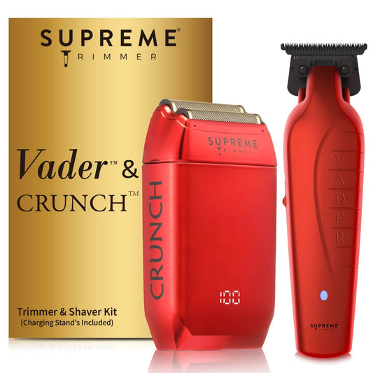 Supreme Trimmer Vader Trimmer & Crunch Shaver Bundle