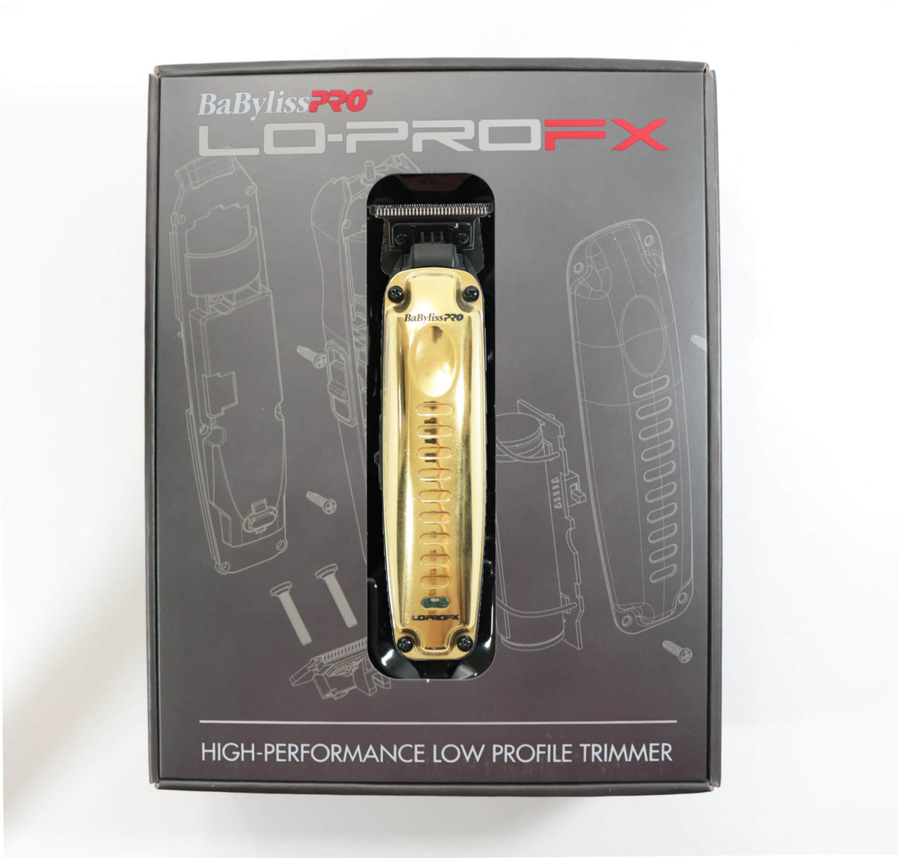 BabylissPro LO-PROFX Clipper & Trimmer Combo Gold Limited Edition FXHOLPKLP-G