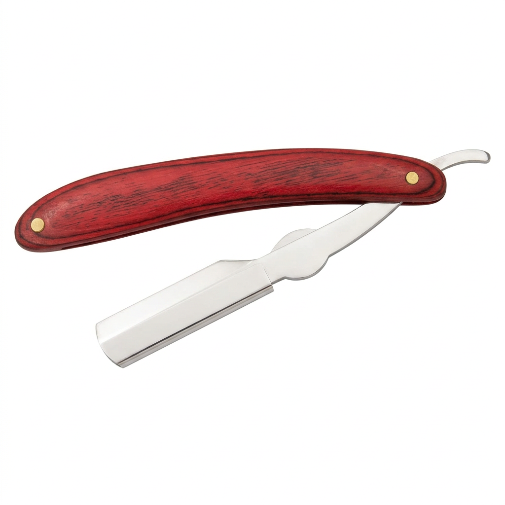 Vincent Sigma Series Wood Straight Razor