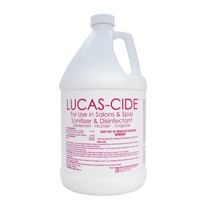 Lucas-Cide Sanitizer & Disinfectant Concentrate Pink Edition