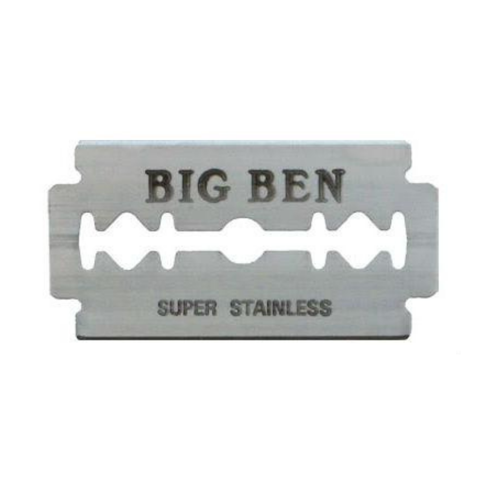 Big Ben Super Stainless DE Blade, 20 Packs Of 10 (200 Blades)