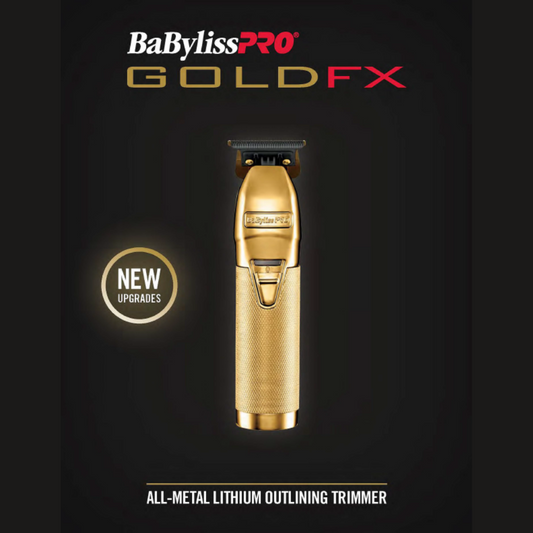 BabylissPRO GoldFX Metal Lithium Nedic Trimmer FX787NG
