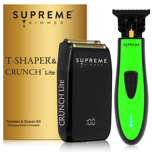 Foil Shaver & T Shaper™ DLC Trimmer Bundle - Electric Razors - Supreme Trimmer Mens Trimmer Grooming kit 
